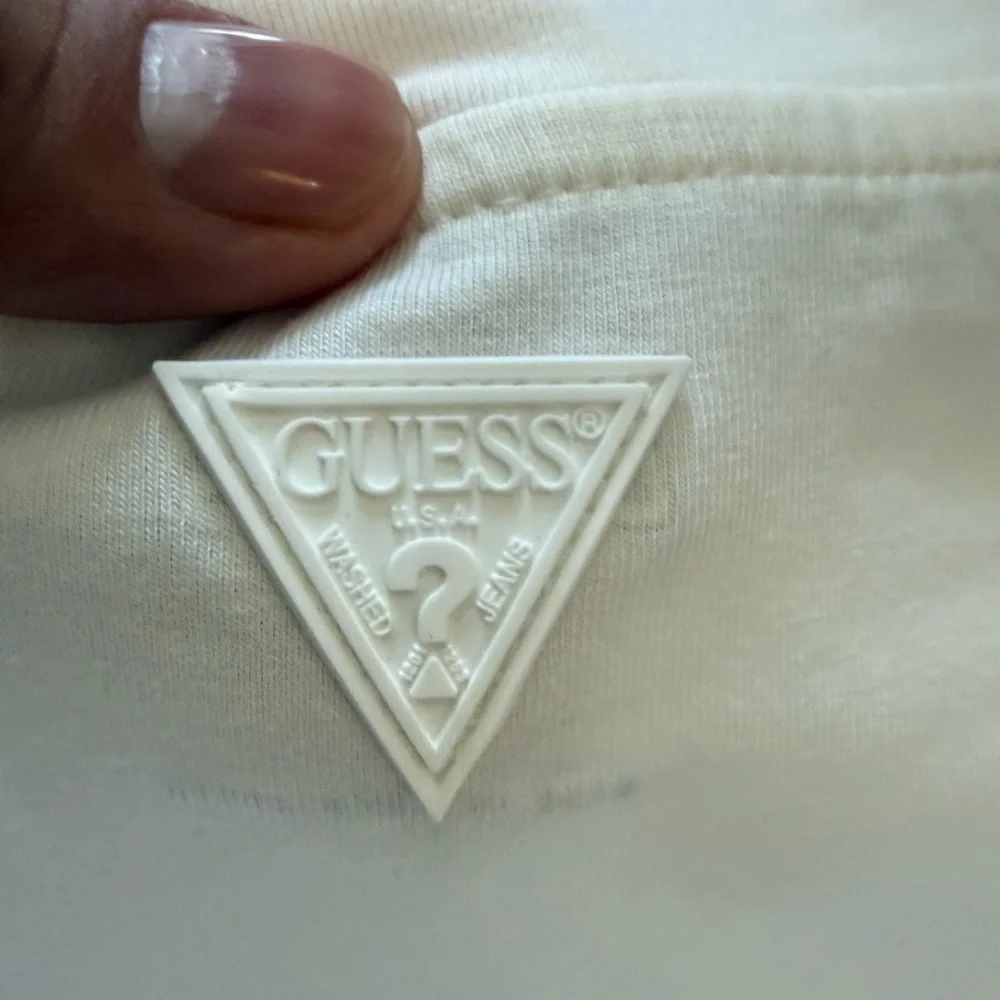 Men’s Guess White T-Shirt - XXL - Picture 3 of 7